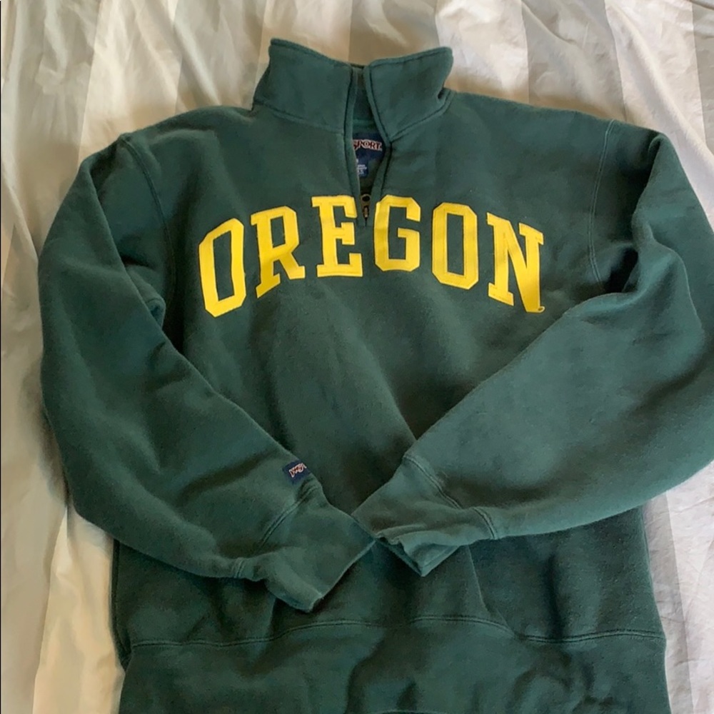 Oregon quarterzip